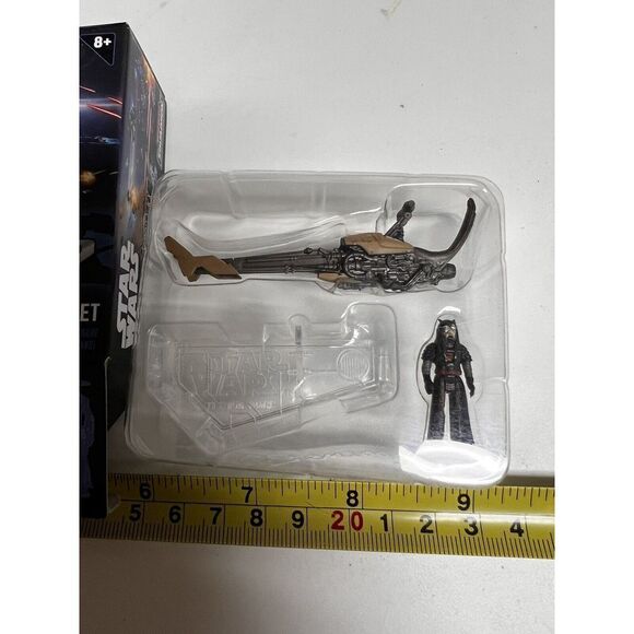 2023 Star Wars Micro Galaxy Squadron SERIES 3 Tusken Raider Nikto Speeder CGV-F - Picture 2 of 4